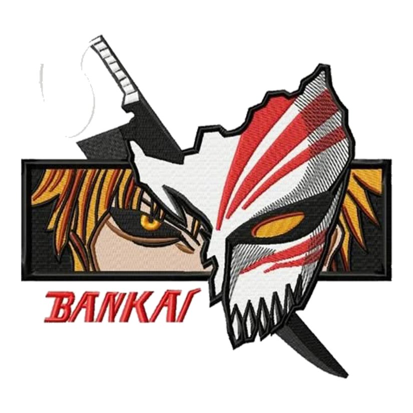Ichigo Kurosaki Bankai Premium Vinyl Stickers