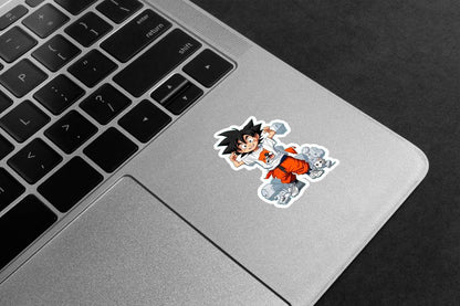 Kid Goku Streetwear Premium Vinyl Stickers