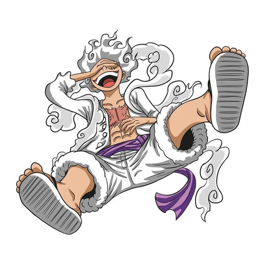 Monkey D. Luffy Gear 5 Laughing Premium Vinyl Stickers