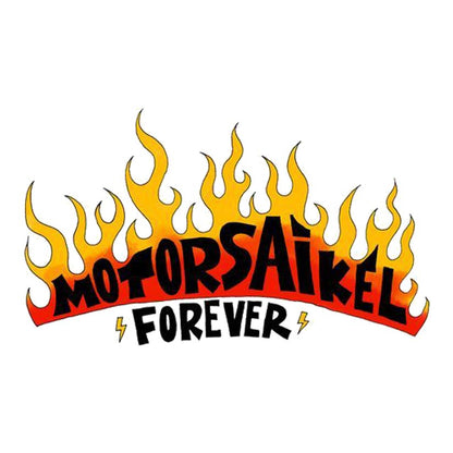 Motorsaikel Forever Premium Vinyl Stickers