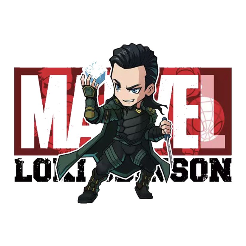 Chibi Loki Odinson Premium Vinyl Stickers