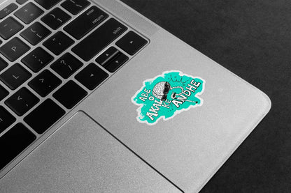 Abe O Akal Ke Andhe Premium Vinyl Stickers
