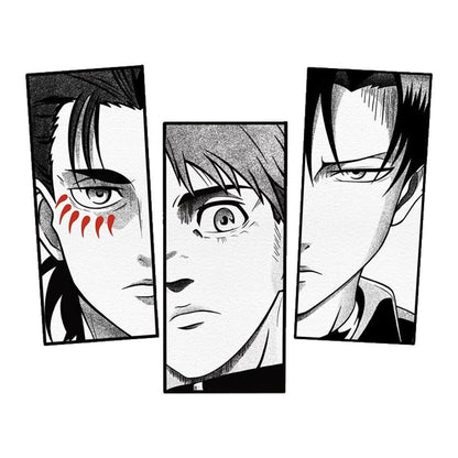 Attack on Titan Manga Panel Premium Vinyl Stickers