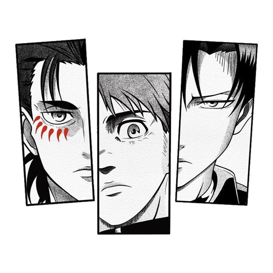 Attack on Titan Manga Panel Premium Vinyl Stickers