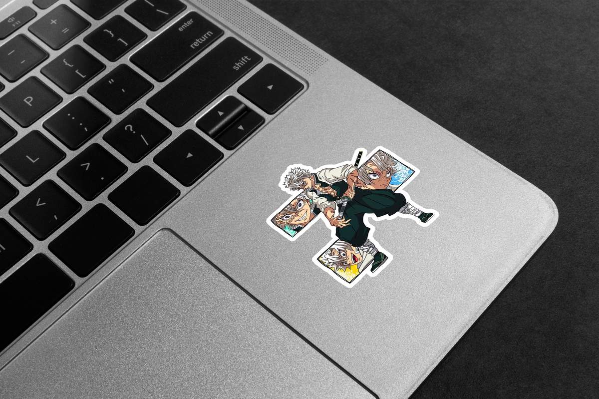 Sanemi Shinazugawa Demon Slayer Premium Vinyl Stickers