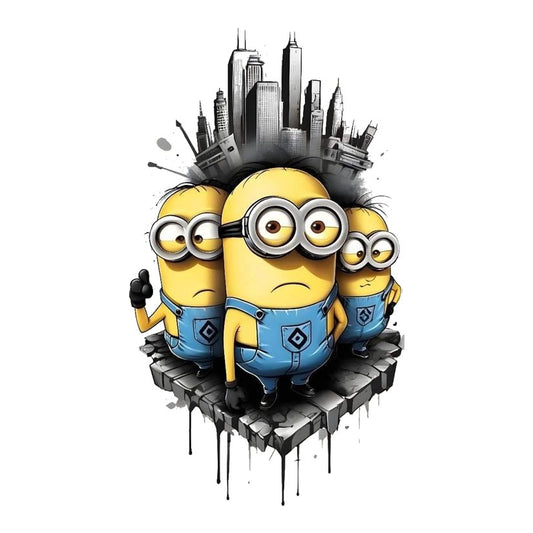 Minions Graffiti Premium Vinyl Stickers