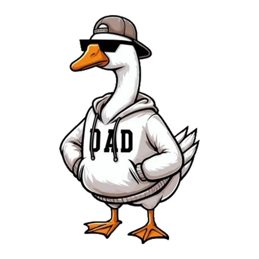 Cool Dad Goose Premium Vinyl Stickers