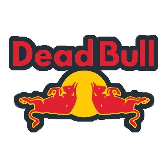 Dead Bull Parody Premium Vinyl Stickers