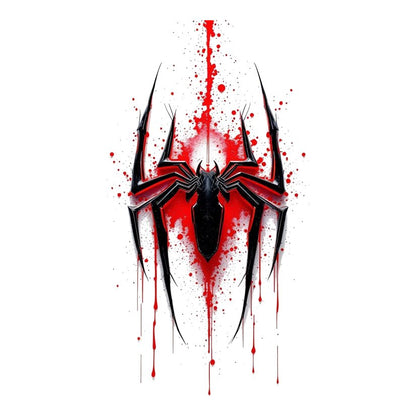 Blood Splatter Spider Premium Vinyl Stickers