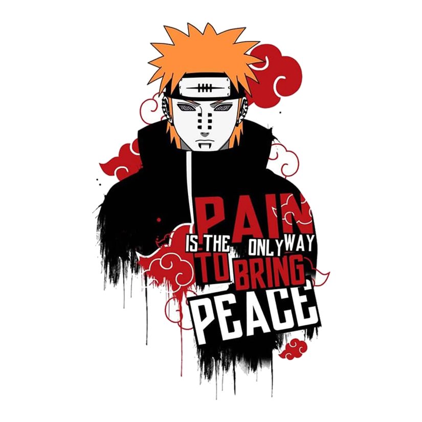 Pain Is The Only Way To Bring Peace Premium Vinyl Stickers
