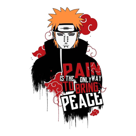 Pain Is The Only Way To Bring Peace Premium Vinyl Stickers