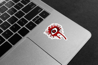 Bleeding Mangekyo Sharingan Premium Vinyl Stickers