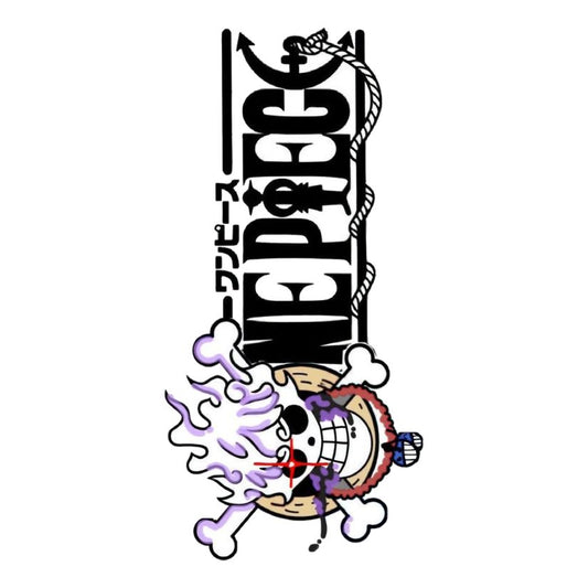 One Piece Gear 5 Jolly Roger Premium Vinyl Stickers