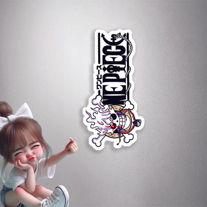 One Piece Gear 5 Jolly Roger Premium Vinyl Stickers