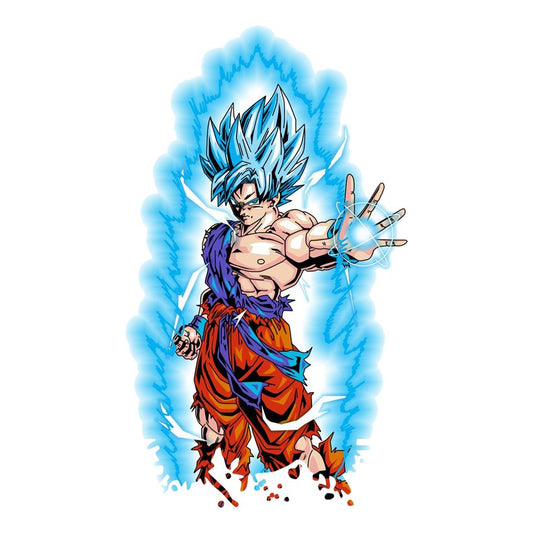 Goku Super Saiyan Blue Aura Premium Vinyl Stickers