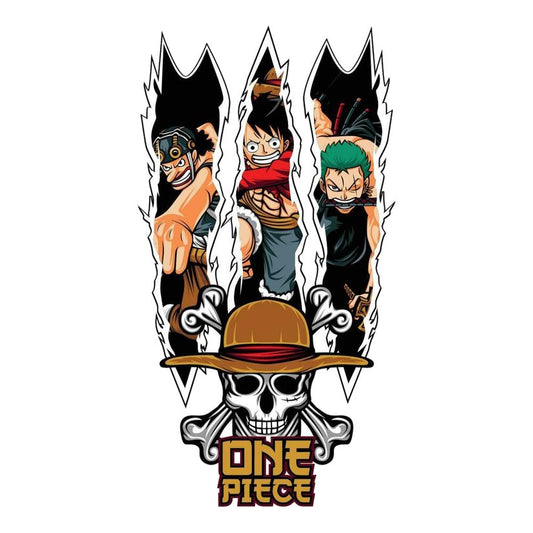 One Piece Monster Trio Premium Vinyl Stickers