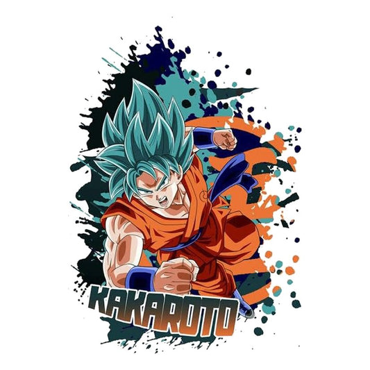 Kakaroto Super Saiyan Blue Premium Vinyl Stickers