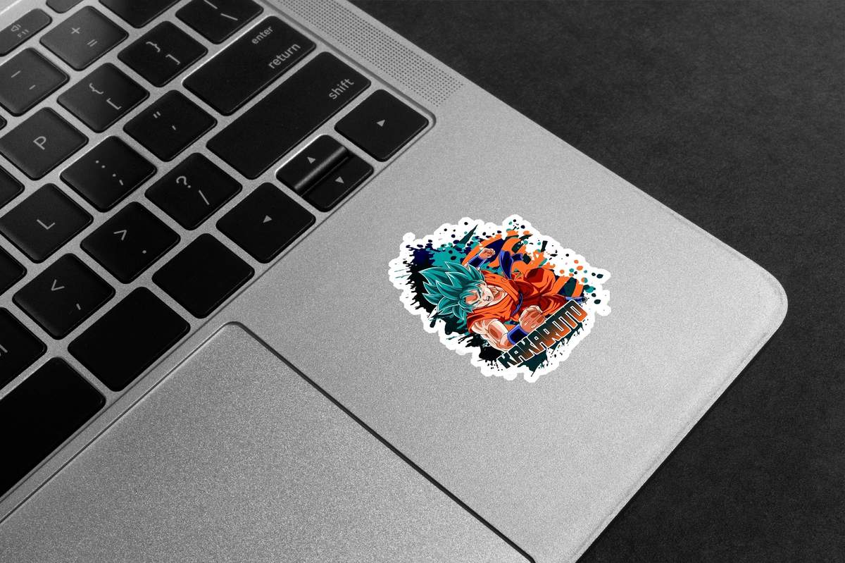 Kakaroto Super Saiyan Blue Premium Vinyl Stickers