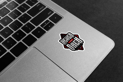 Never Look Back, Believe In Yourself Premium Vinyl Stickers