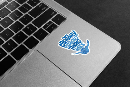Creativity Is About Taking Risks Premium Vinyl Stickers