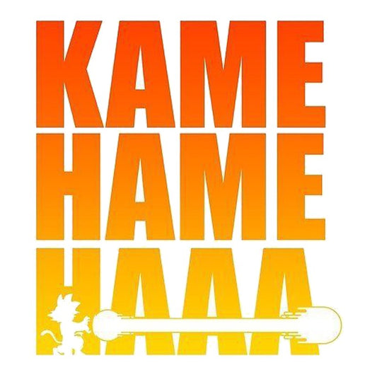 Kame Hame Haaa Premium Vinyl Stickers