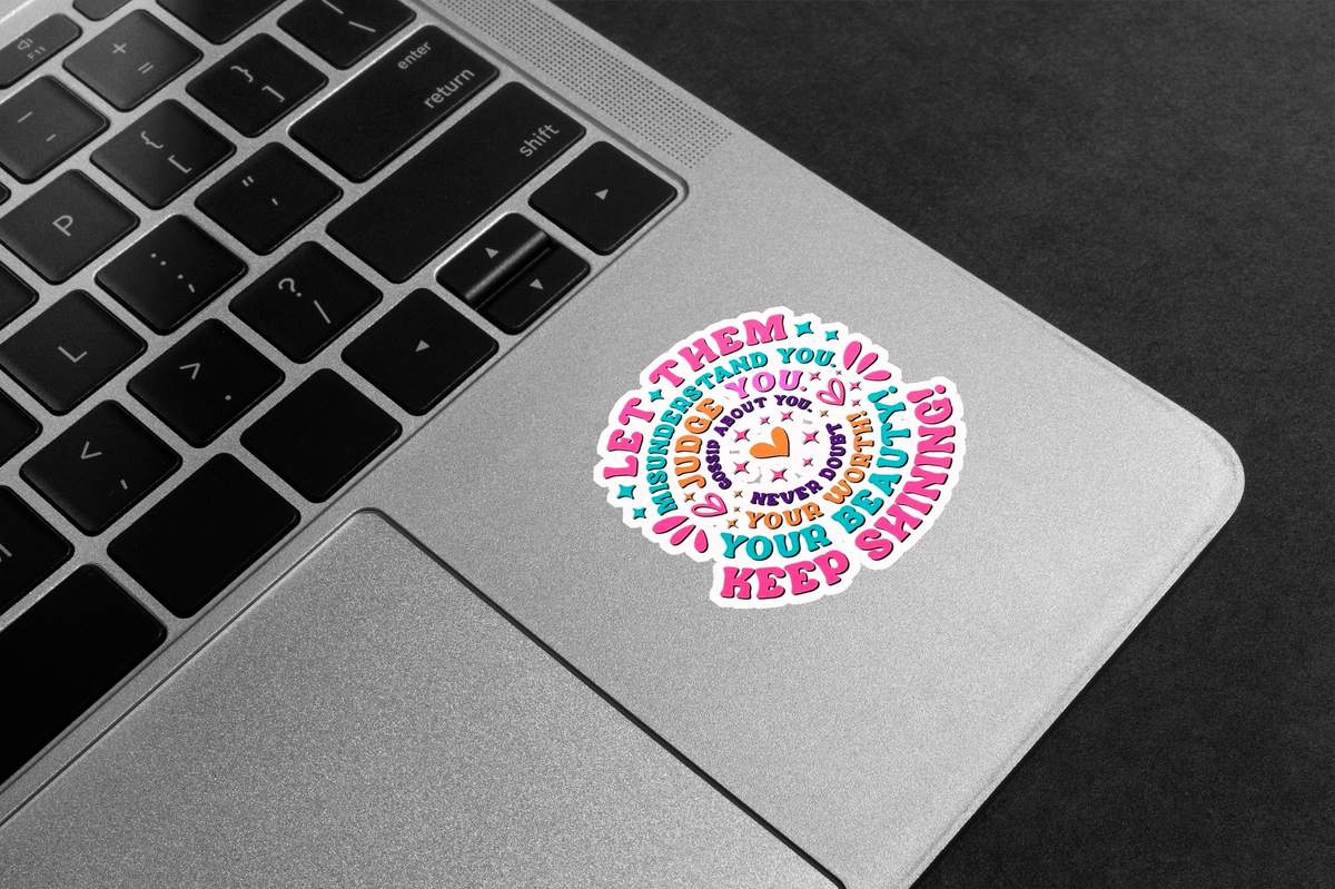 Keep Shining Premium Vinyl Stickers