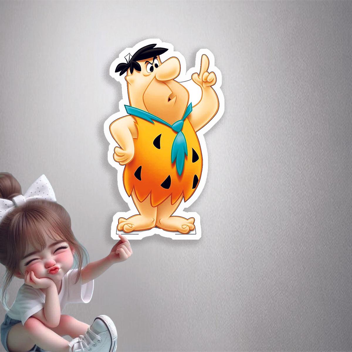 Fred Flintstone Premium Vinyl Stickers