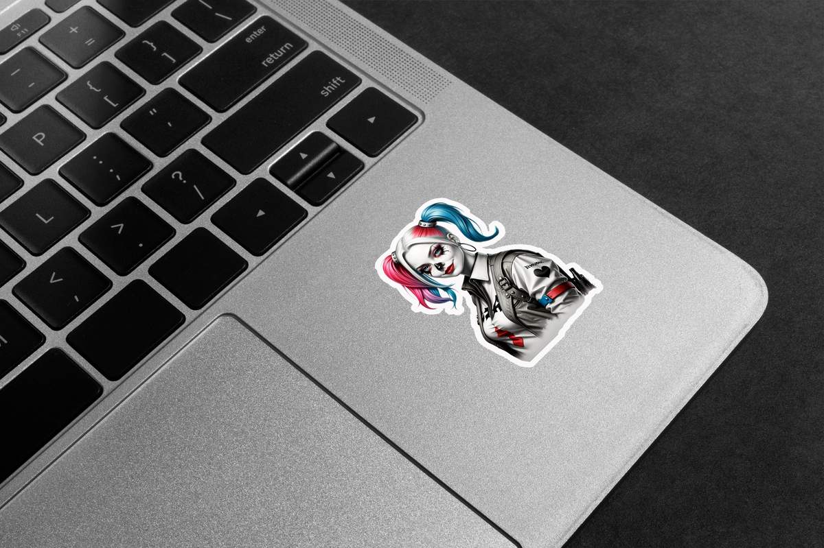 Harley Quinn Graffiti Premium Vinyl Stickers