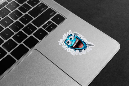Breaking Through The Wall Premium Vinyl Stickers