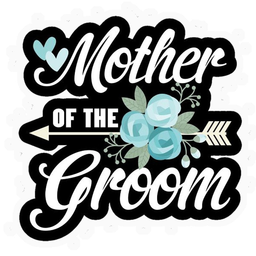 Mother Of The Groom Premium Vinyl Stickers