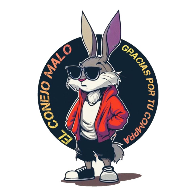 El Conejo Malo Premium Vinyl Stickers