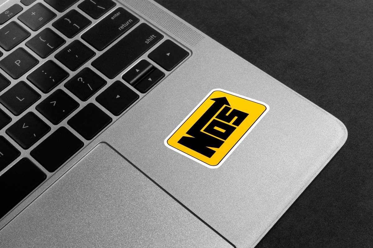 NOS Logo Premium Vinyl Stickers