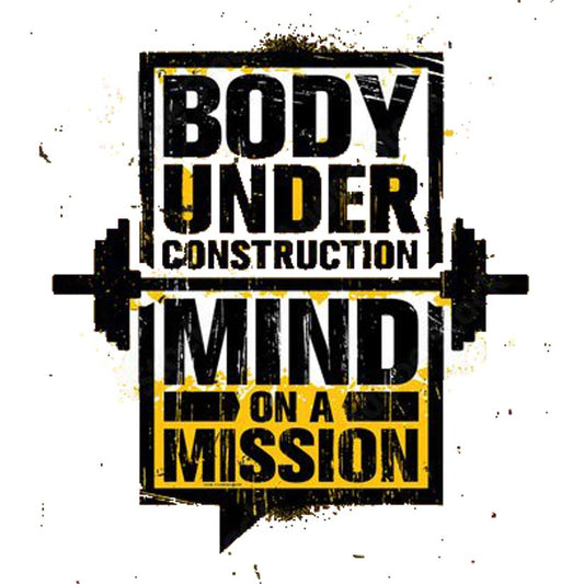 Body Under Construction Premium Vinyl Stickers