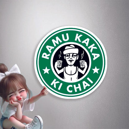 Ramu Kaka Ki Chai Premium Vinyl Stickers
