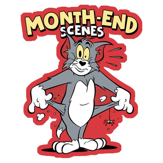 Month-End Scenes Premium Vinyl Stickers