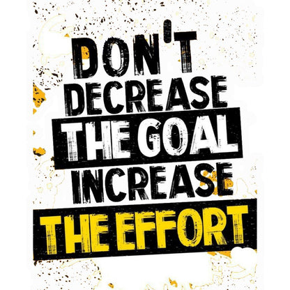 Increase The Effort Premium Vinyl Stickers