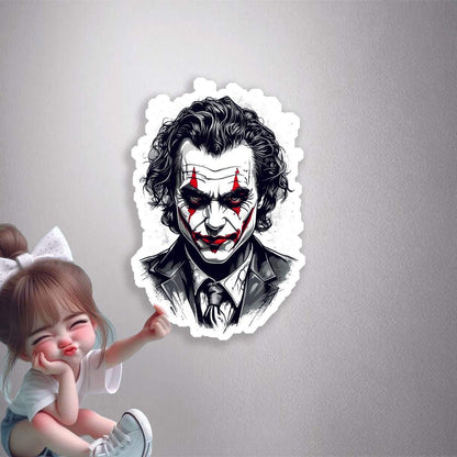 Joaquin Phoenix Joker Premium Vinyl Stickers