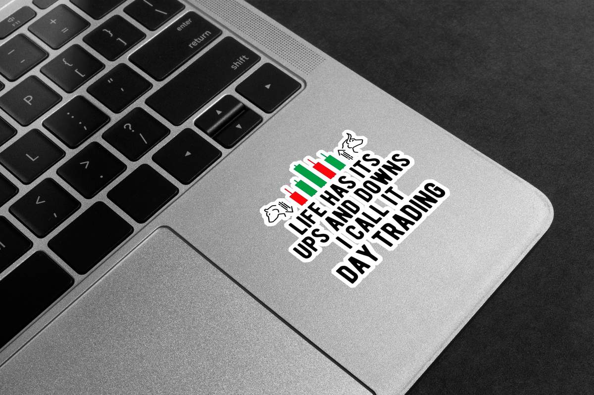 I Call It Day Trading Premium Vinyl Stickers