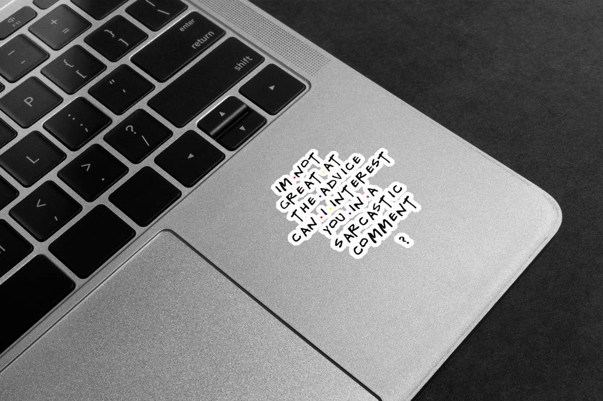 Can I Interest You In A Sarcastic Comment Premium Vinyl Stickers