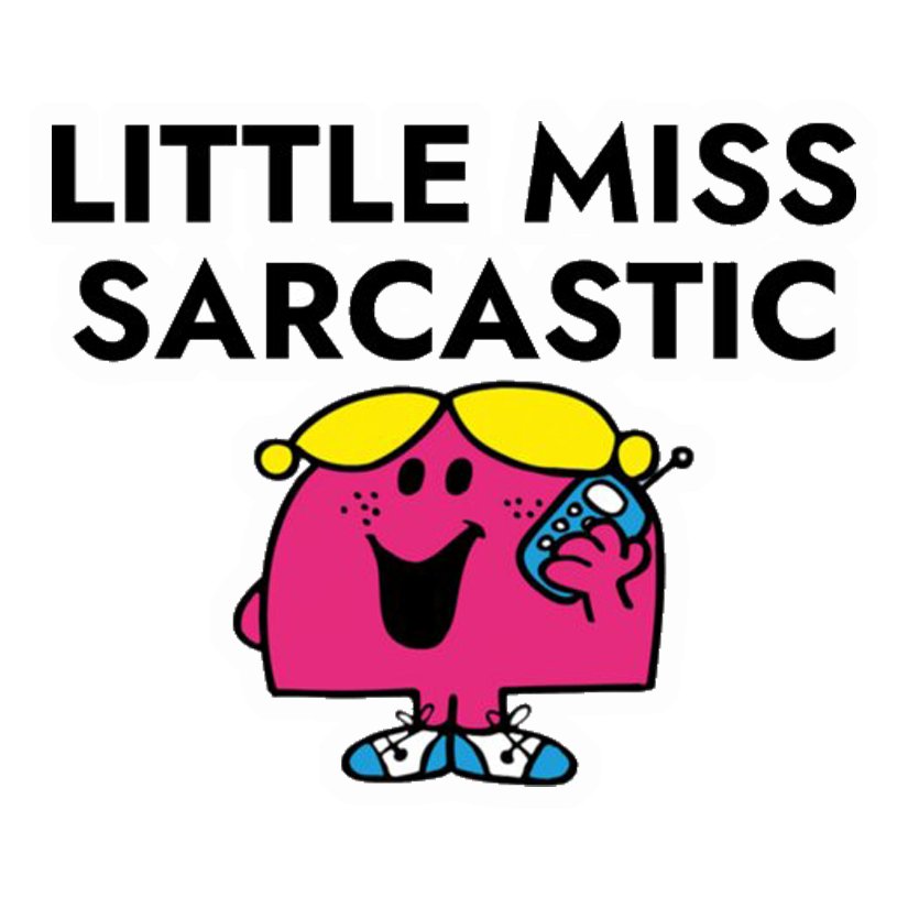 Little Miss Sarcastic Premium Vinyl Stickers