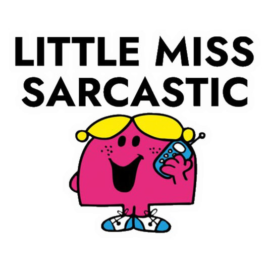 Little Miss Sarcastic Premium Vinyl Stickers