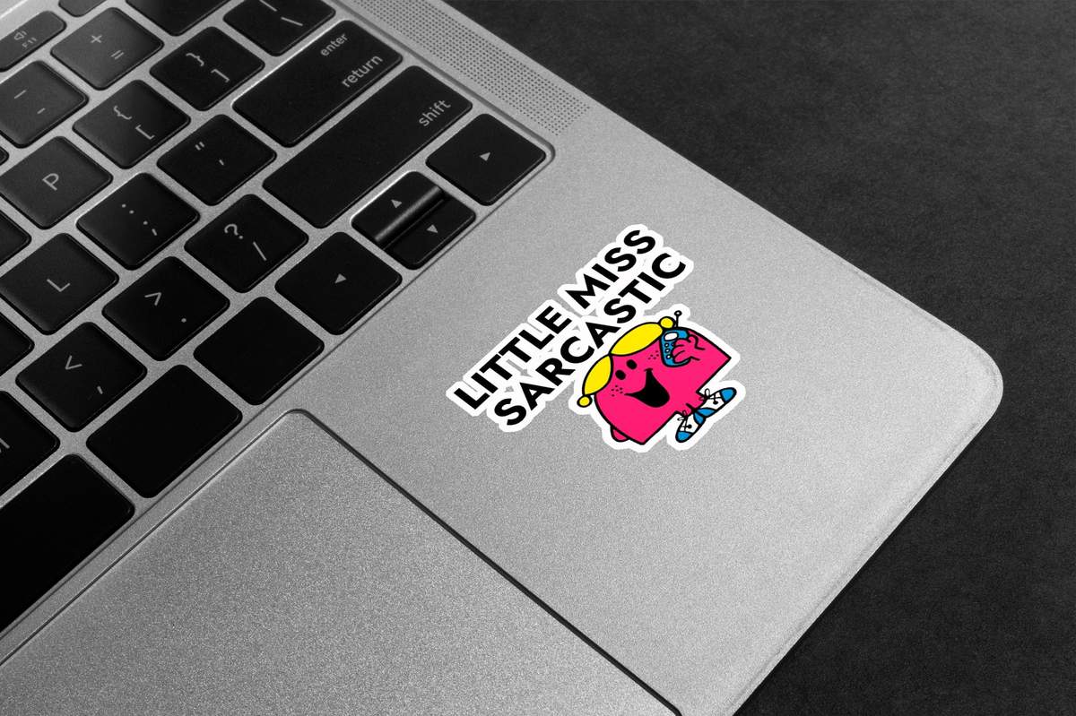 Little Miss Sarcastic Premium Vinyl Stickers