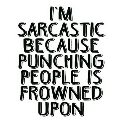 I'm Sarcastic Premium Vinyl Stickers