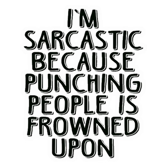 I'm Sarcastic Premium Vinyl Stickers