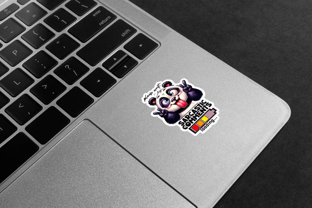 Sarcastic Comments Loading Premium Vinyl Stickers