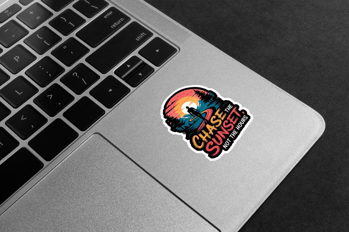 Chase The Sunset Premium Vinyl Stickers