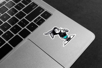 Bugs Bunny Boba Tea Premium Vinyl Stickers