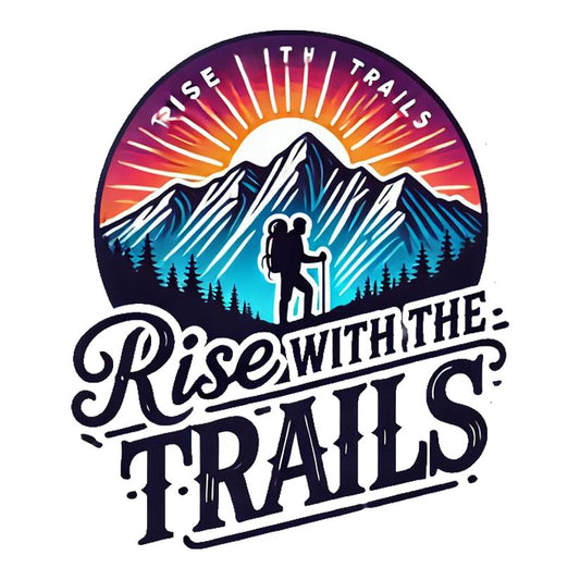 Rise With The Trails Premium Vinyl Stickers
