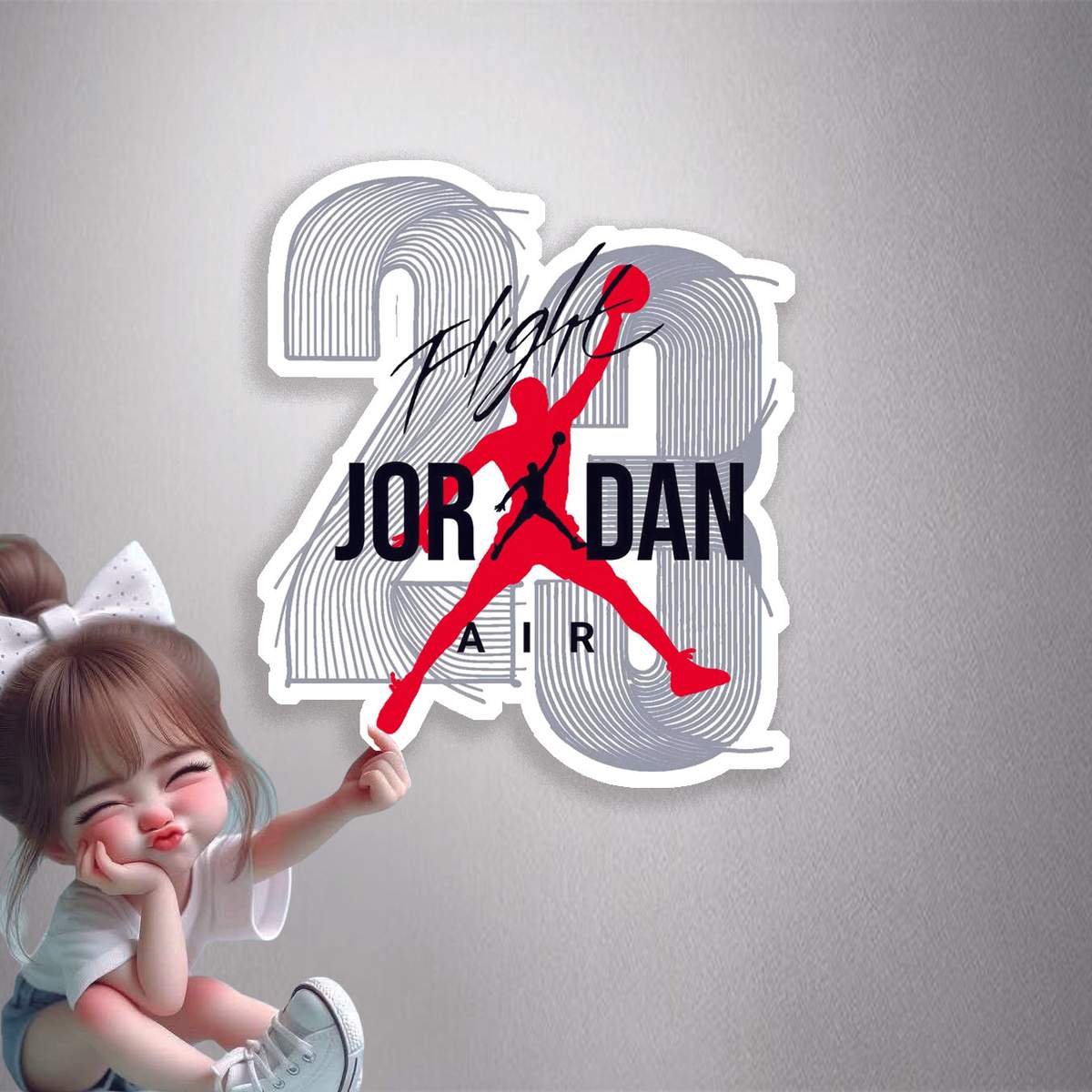 Air Jordan Flight 23 Premium Vinyl Stickers
