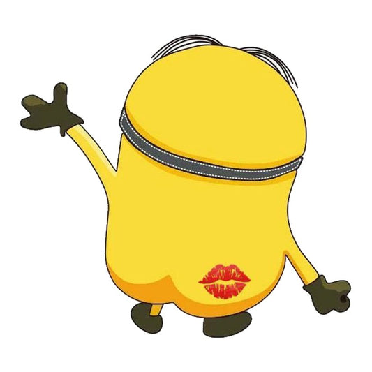 Minion Kiss Premium Vinyl Stickers